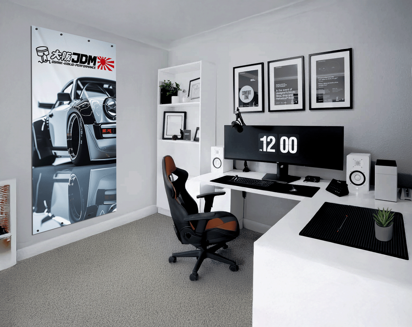 JDM Porsche Osank Kanjo - Ultra Max Poster