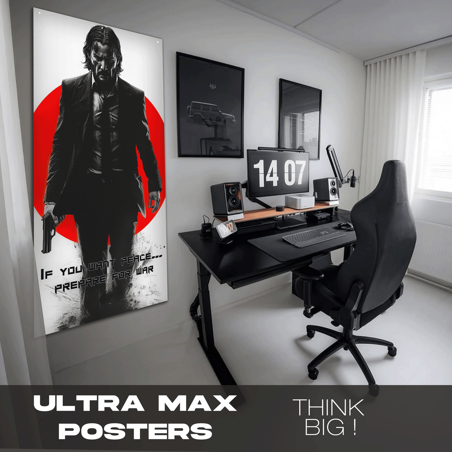 John Wick Quote 2 - Ultra Max Poster