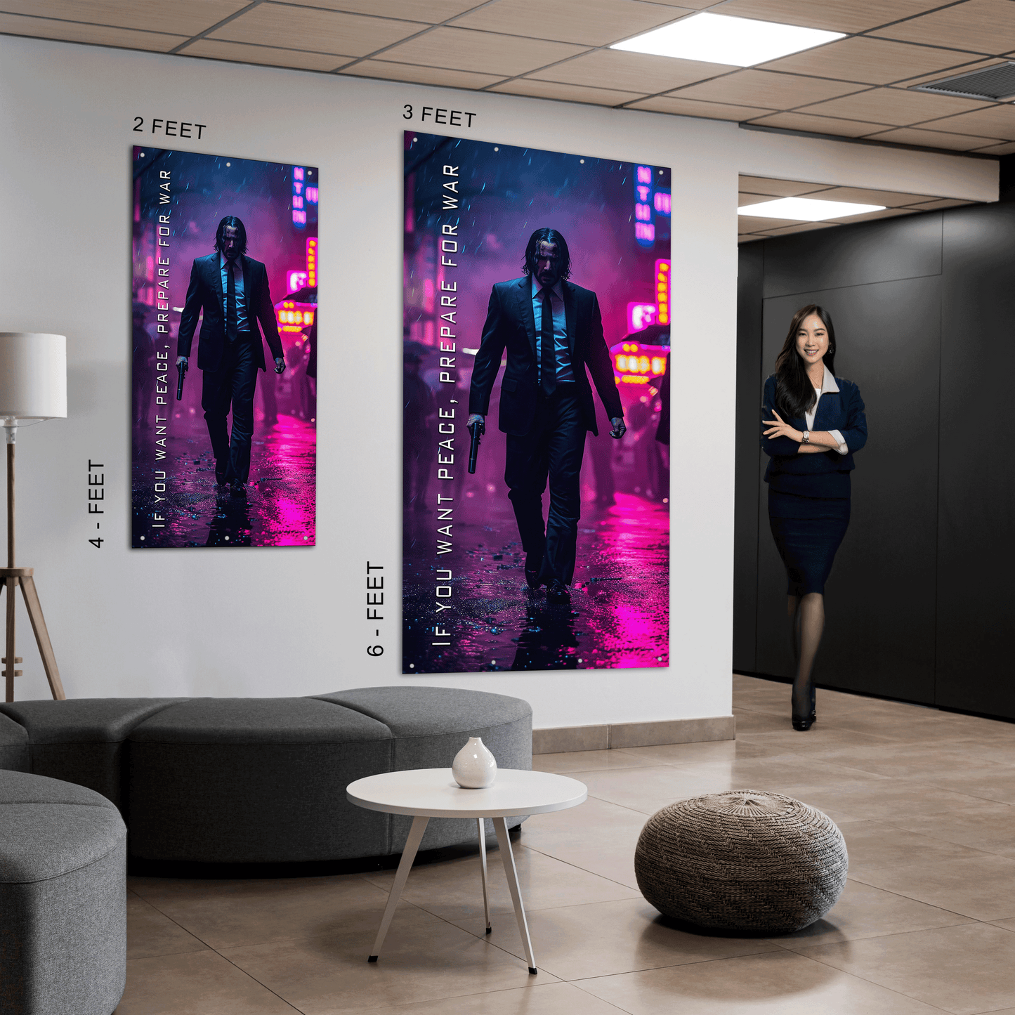John Wick Quote 1 - Ultra Max Poster