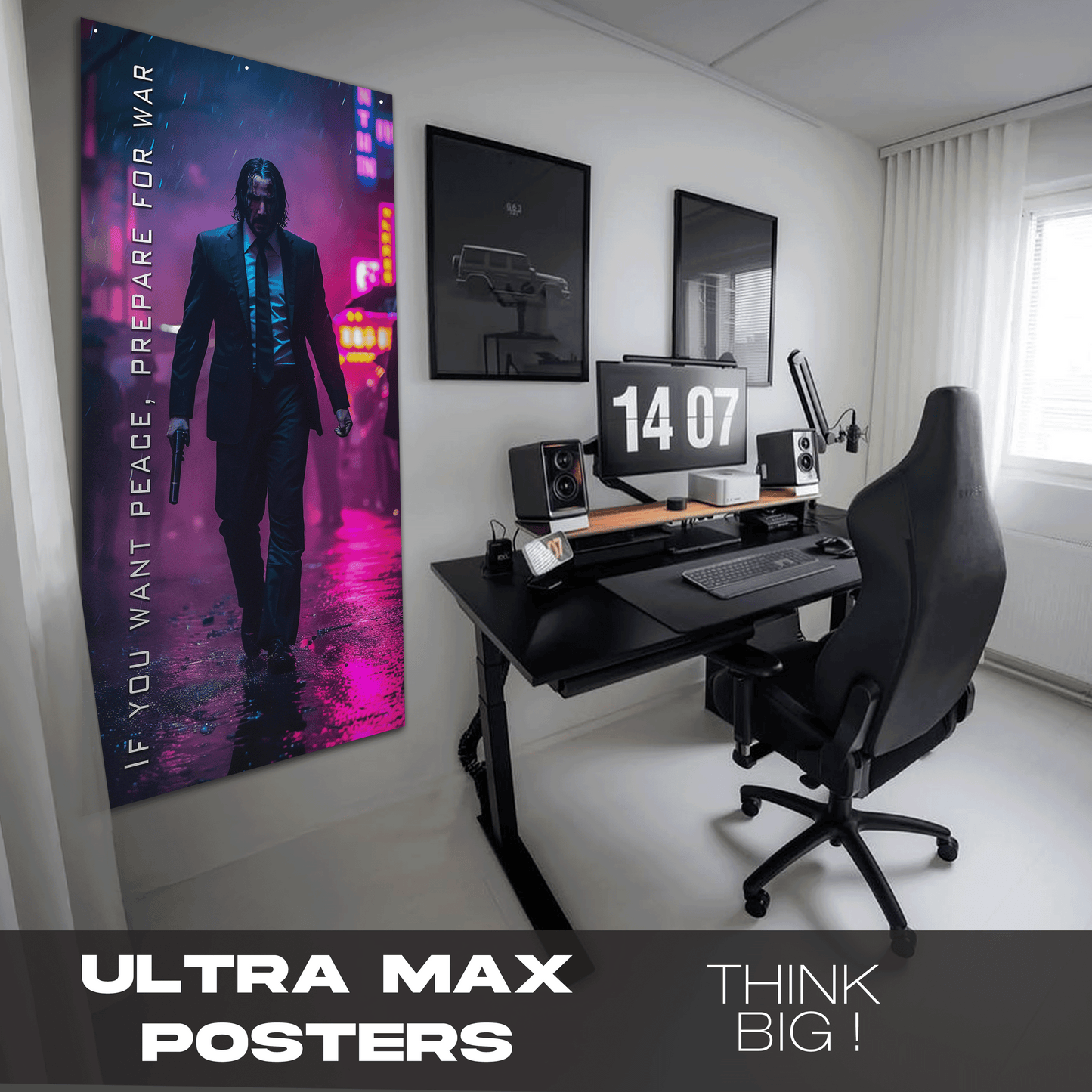 John Wick Quote 1 - Ultra Max Poster