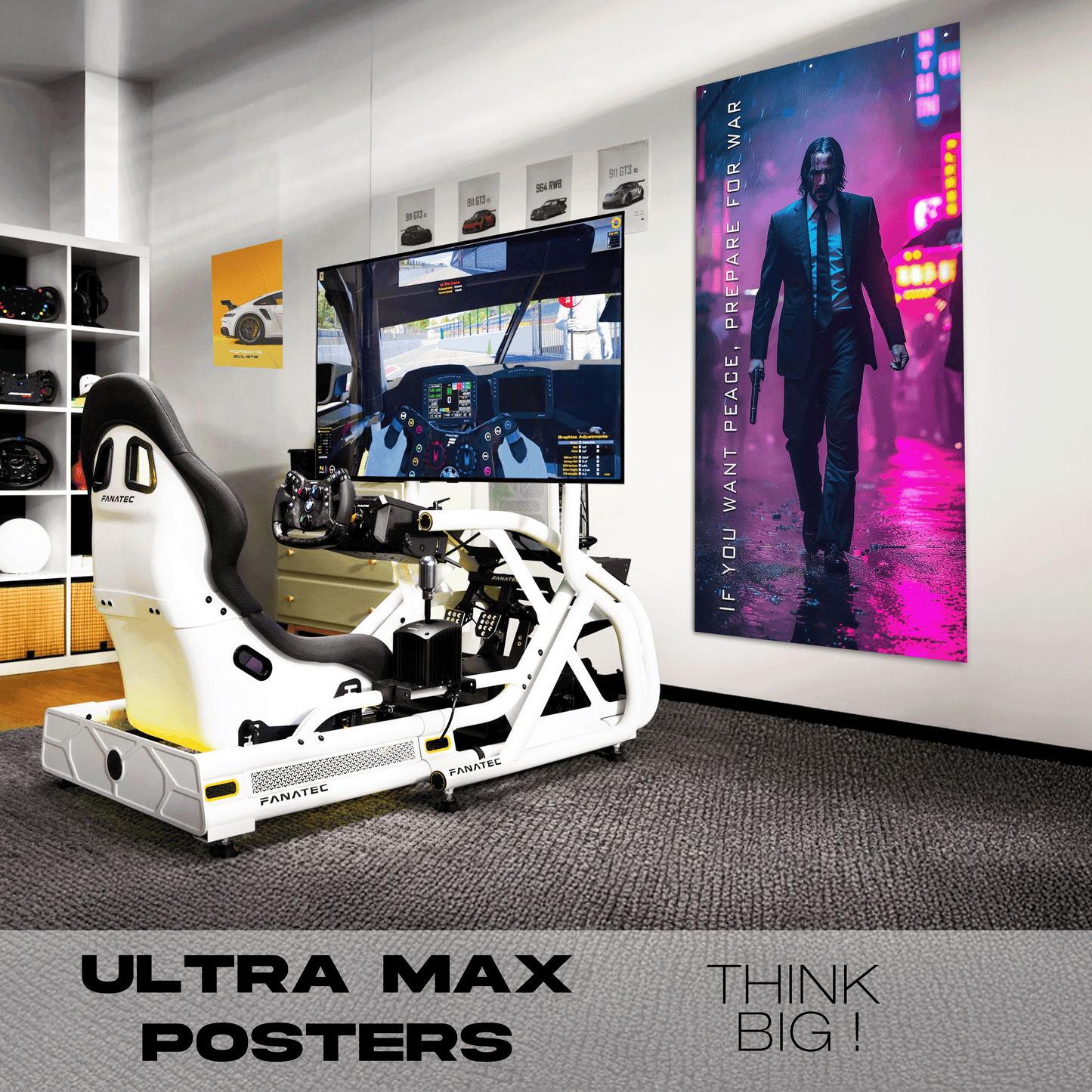 John Wick Quote 1 - Ultra Max Poster