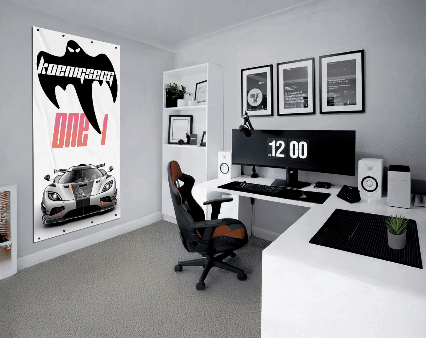 Koenigsegg One- Ultra Max Poster
