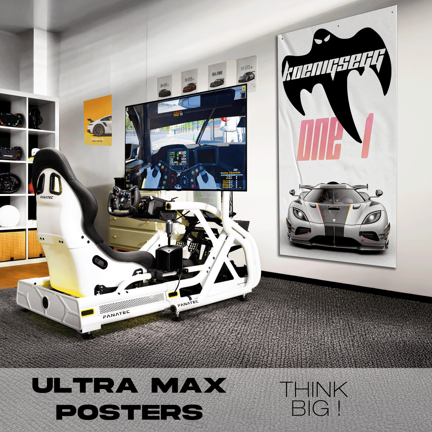 Koenigsegg One- Ultra Max Poster