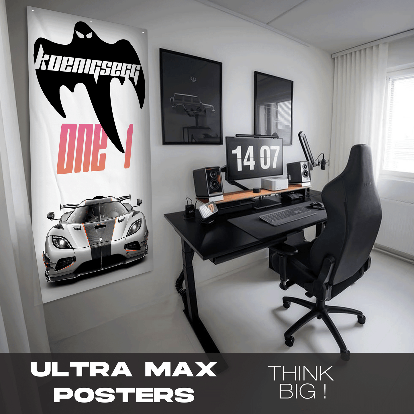 Koenigsegg One- Ultra Max Poster