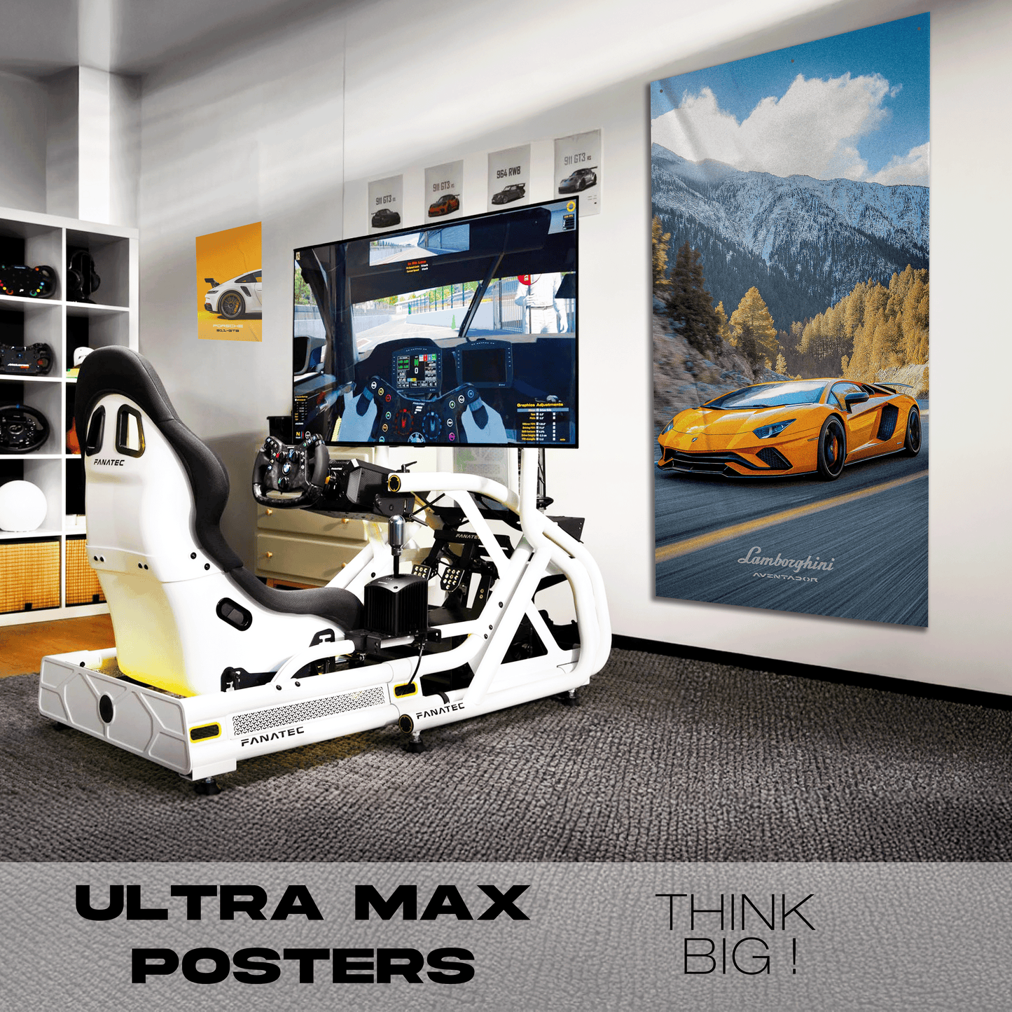 Lamborghini Aventador - Ultra Max Poster