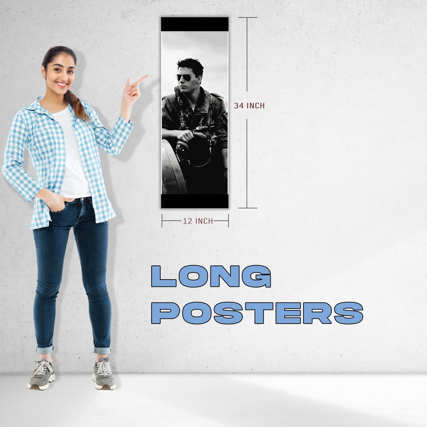 Top Gun Classic Pose - Long Poster