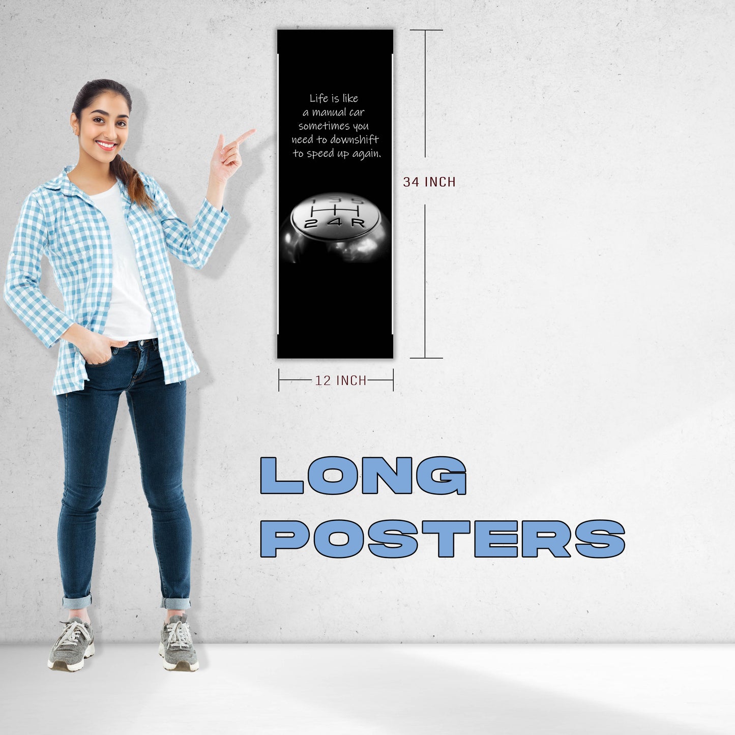 Gear Shift - Long Poster