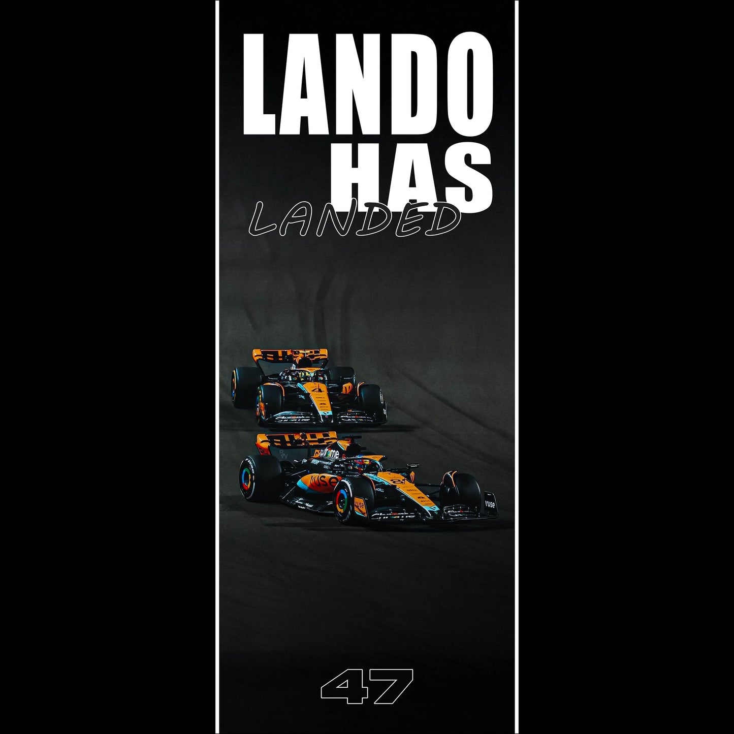 Lando Has Landed! - Long Poster