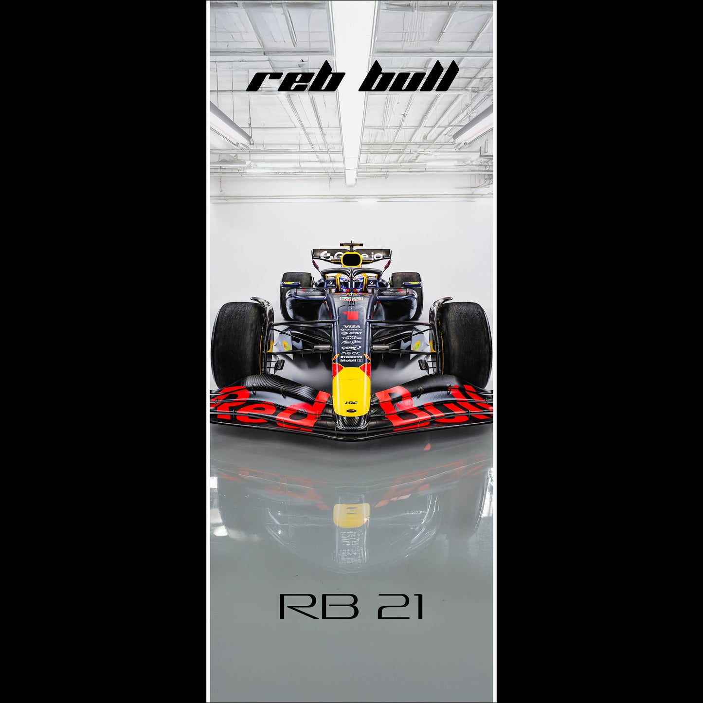 F1 Red Bull RB21 #01 - Long Poster