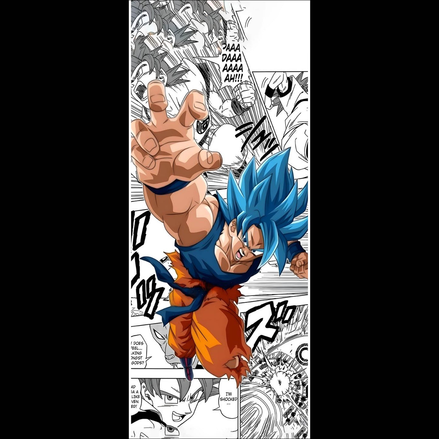 Goku Sketch - Long Poster
