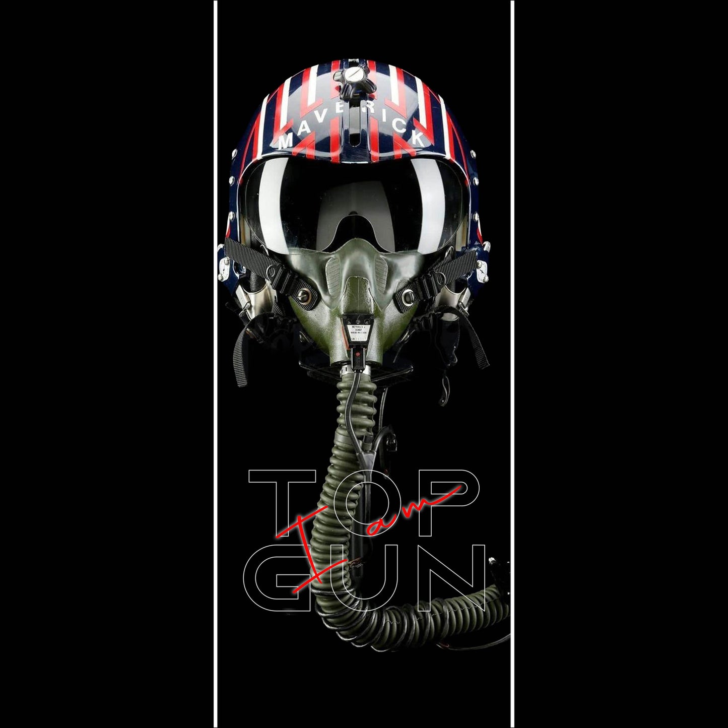 Maverick Helmet - Long Poster