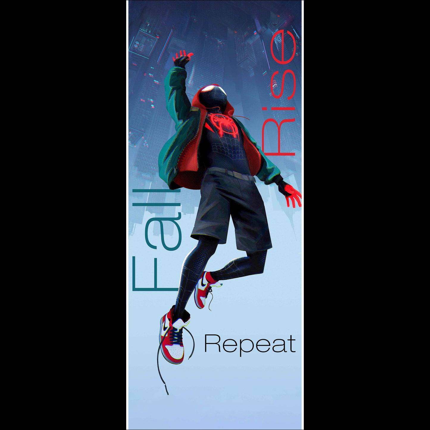 Fall Rise Repeat - Long Poster