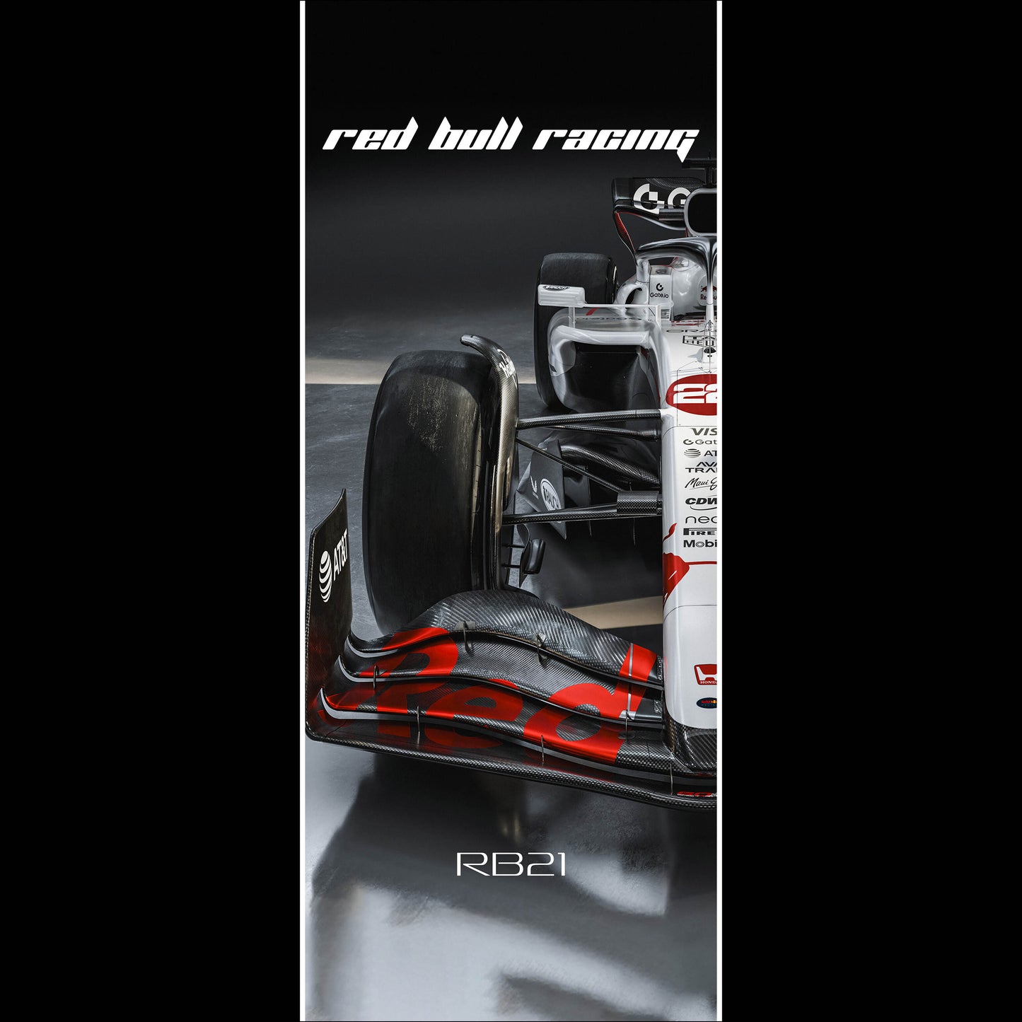 F1 Redbull 25 - Long Poster
