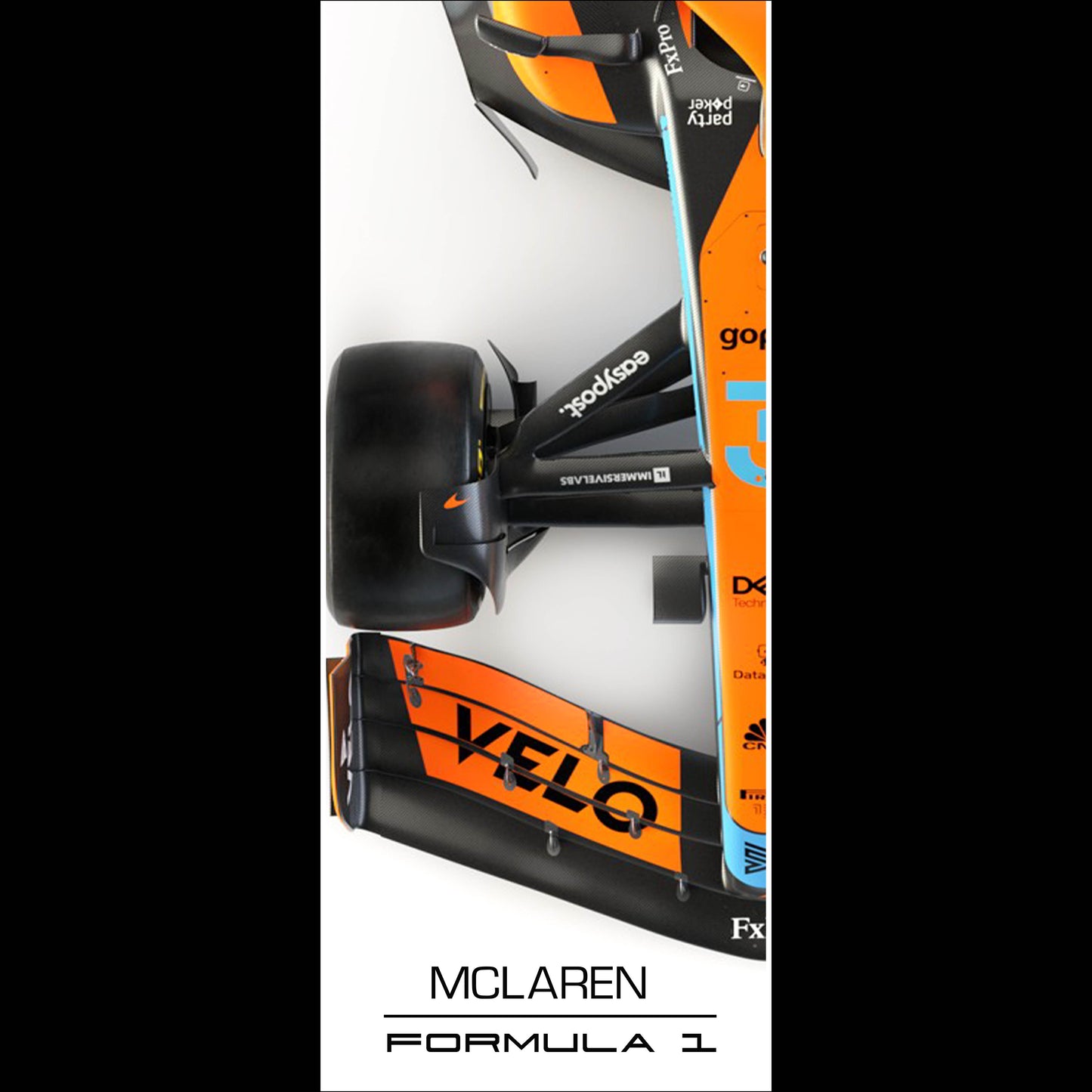 F1 MClaren - Long Poster
