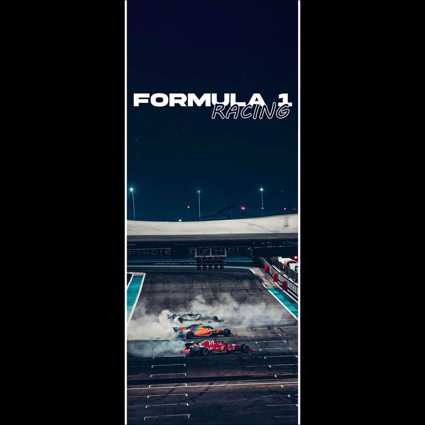 Formula one - Long Poster