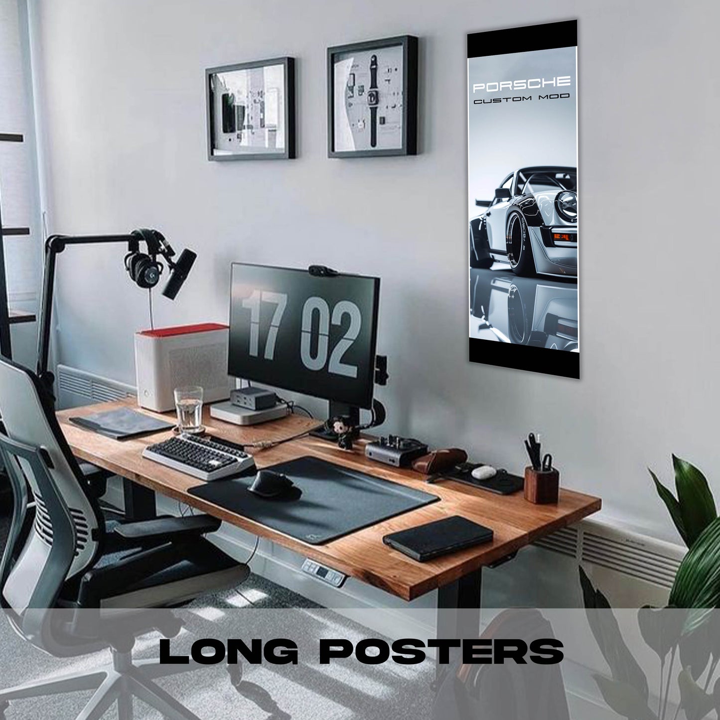 Porsche Mod - Long Poster