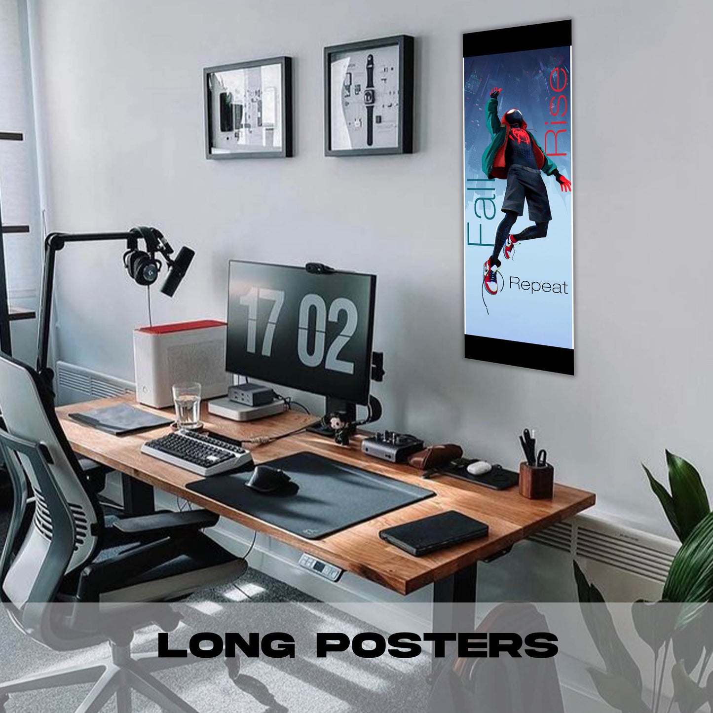 Fall Rise Repeat - Long Poster