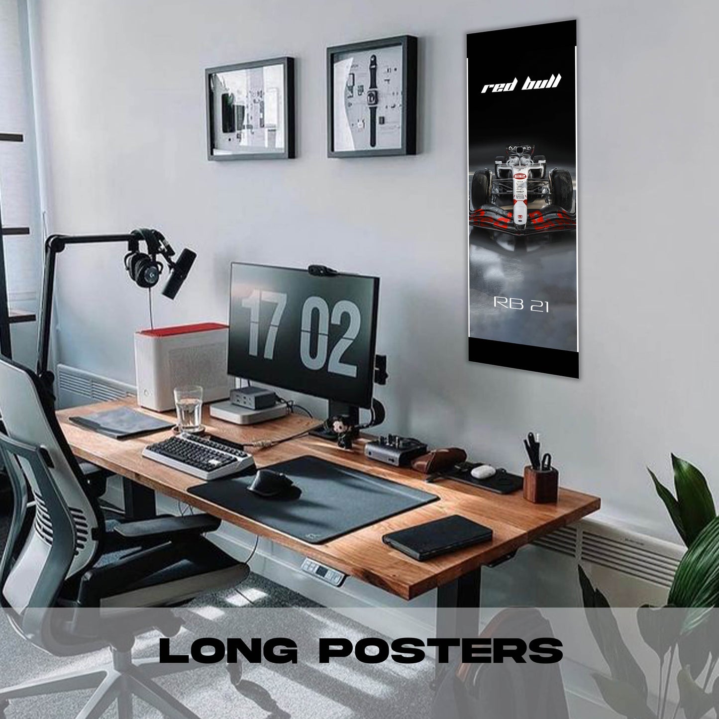 F1 Red Bull RB21 #22- Long Poster