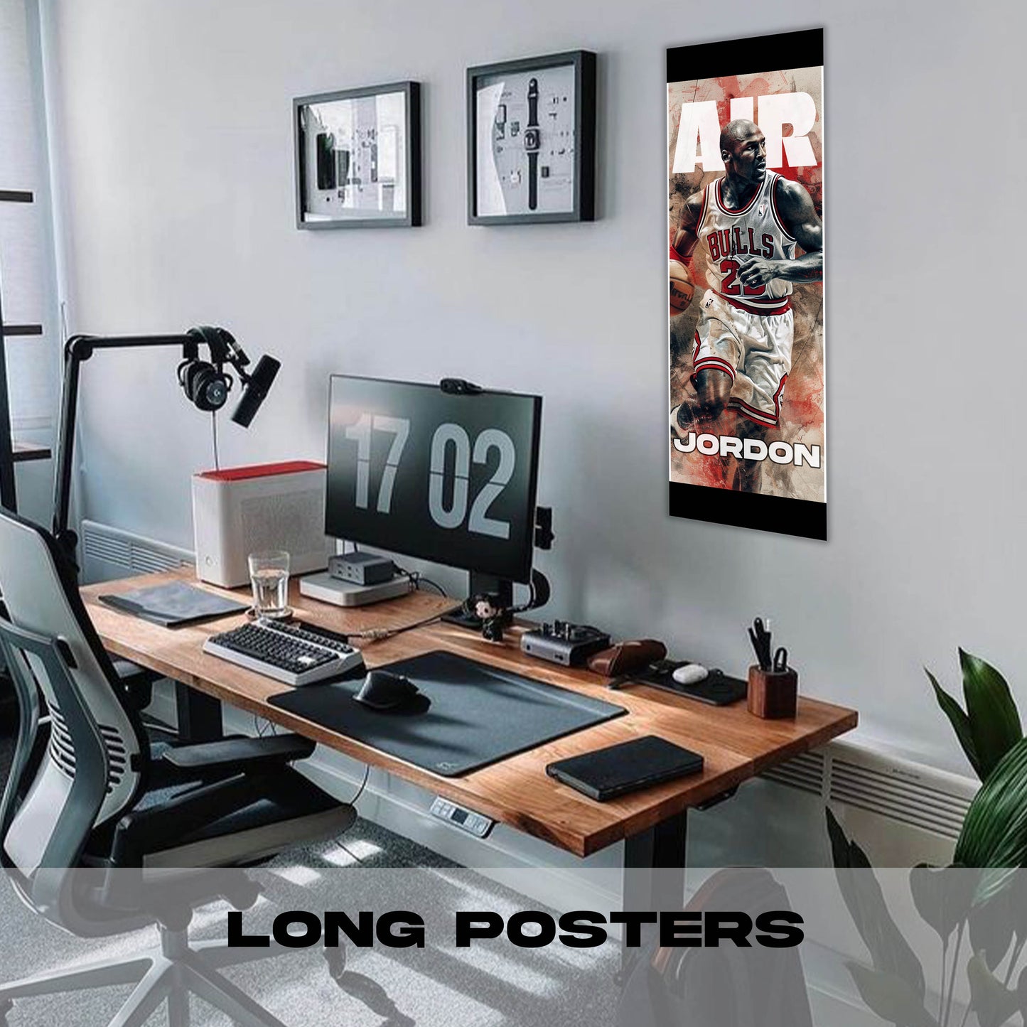 Air Jordon - Long Poster