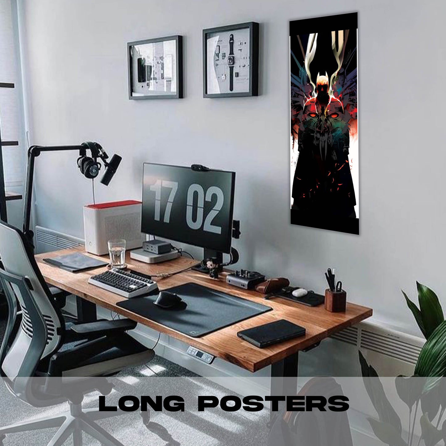 Batman DC Illustration - Long Poster