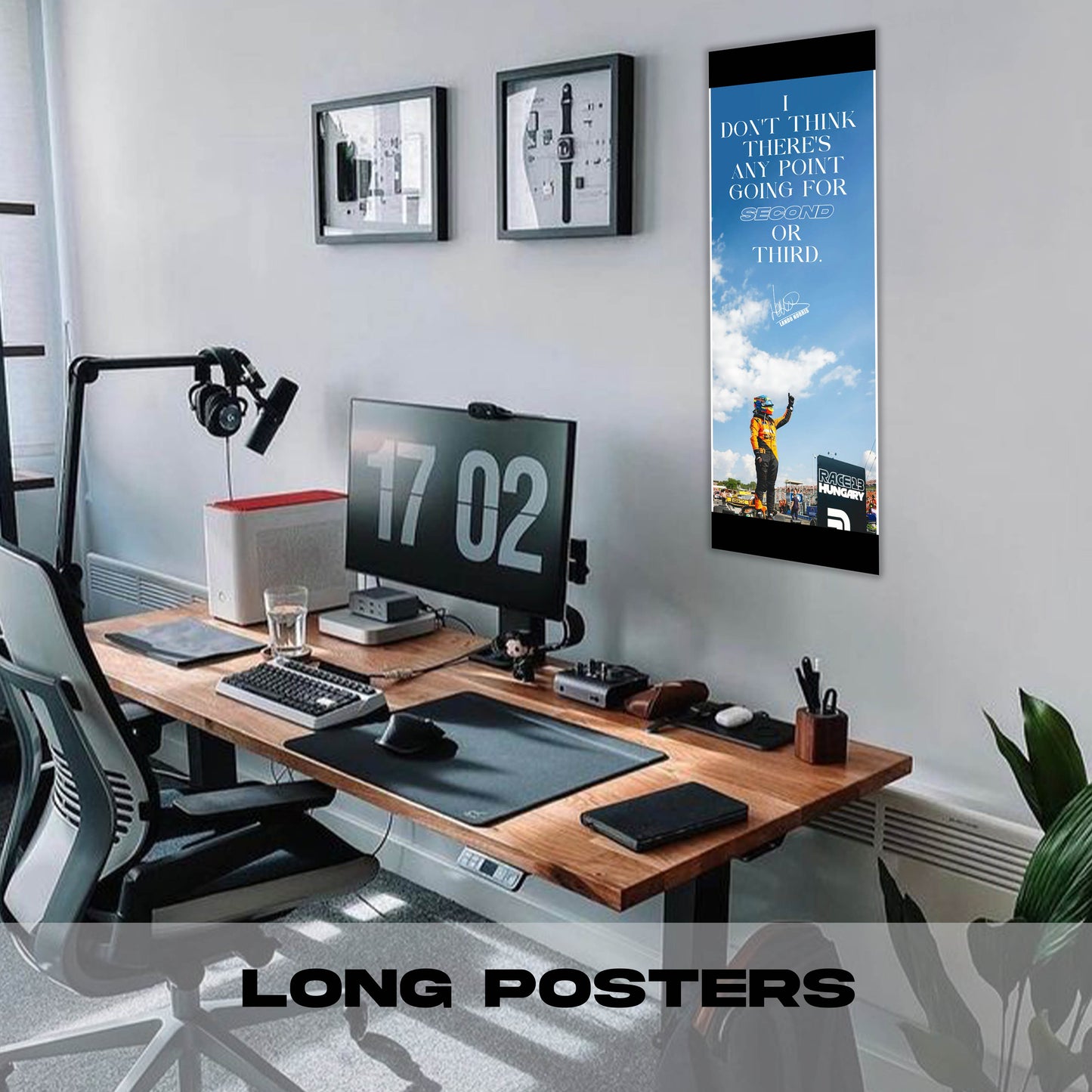 Lando norris - Long Poster
