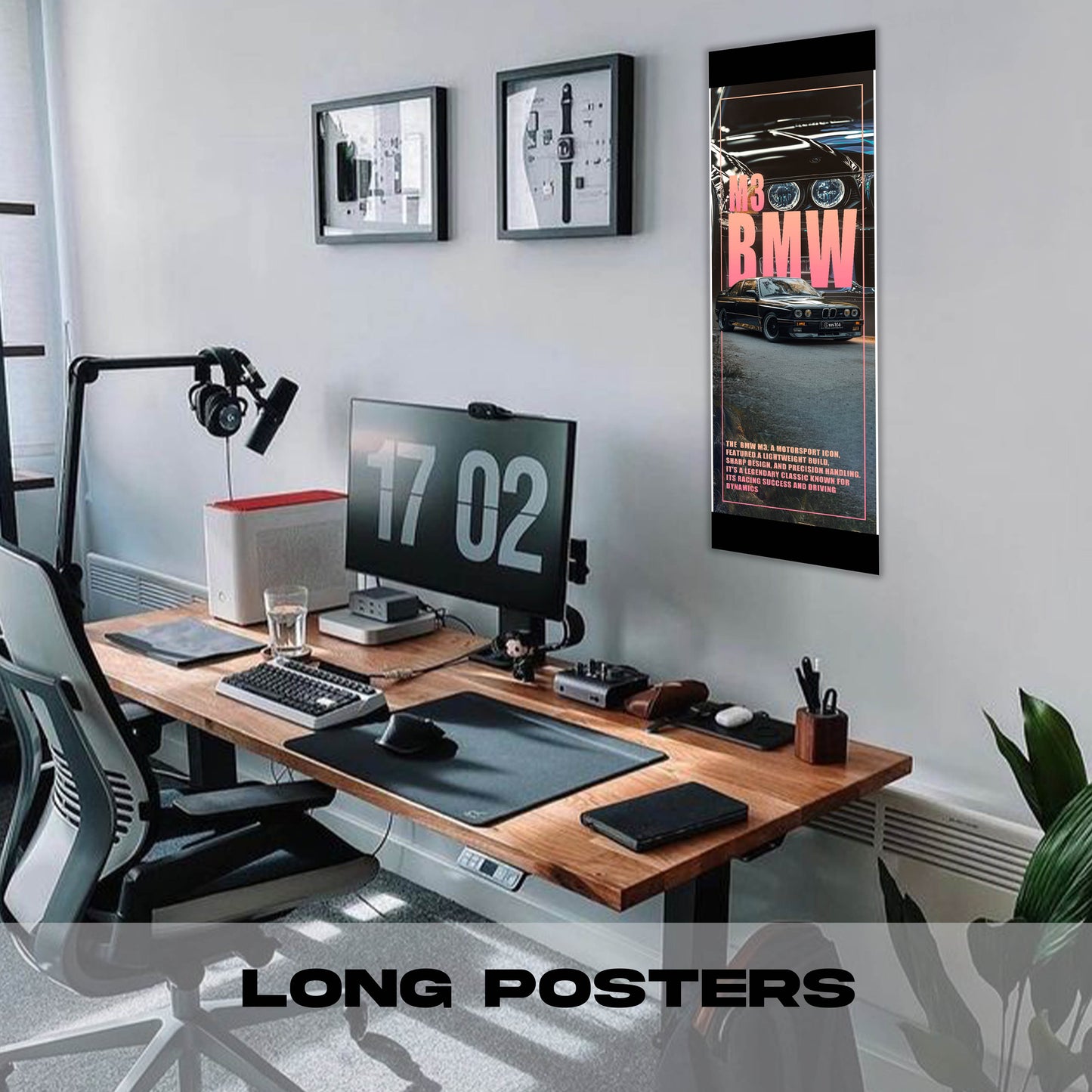 BMW M3 Classic - Long Poster