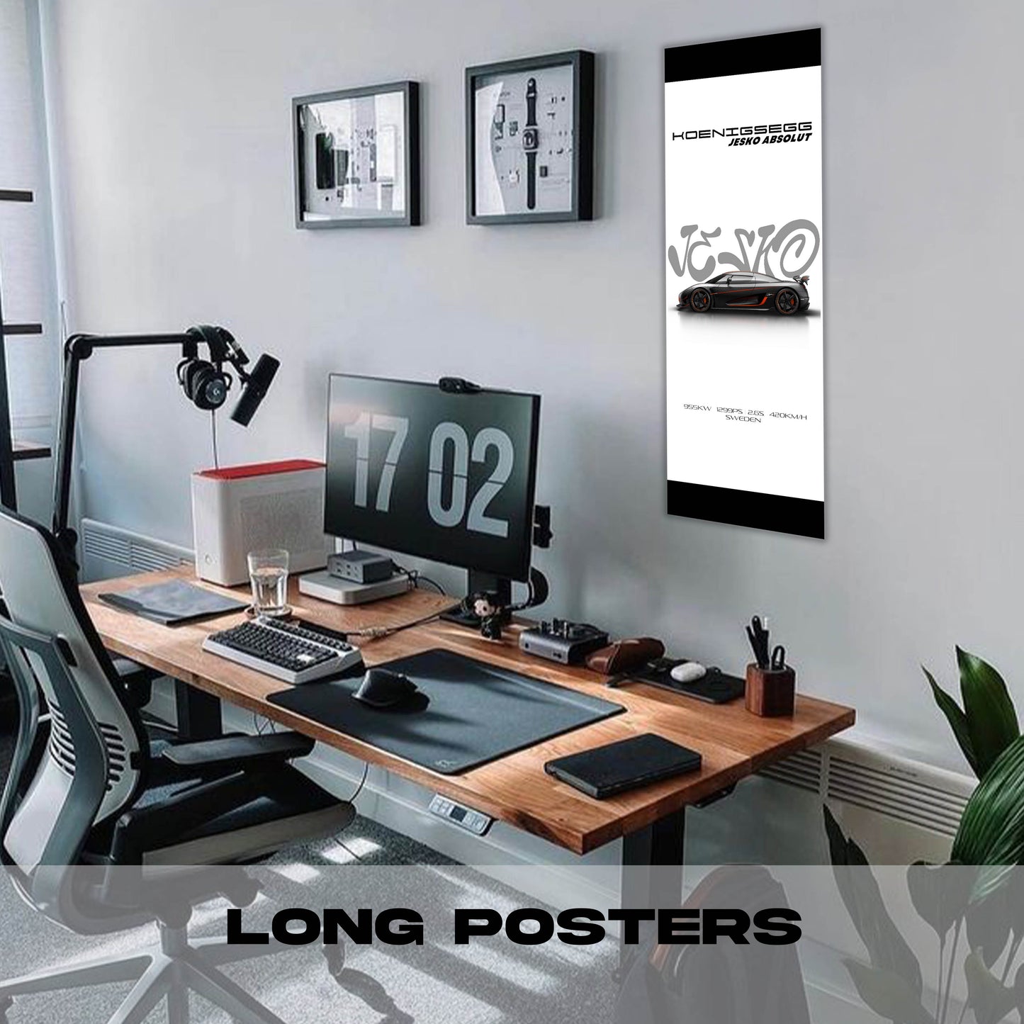 Koenigsegg Jesko - Long Poster