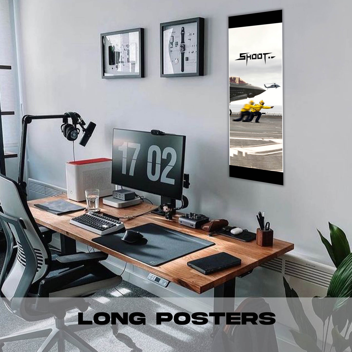 Shoot Launch - Long Poster