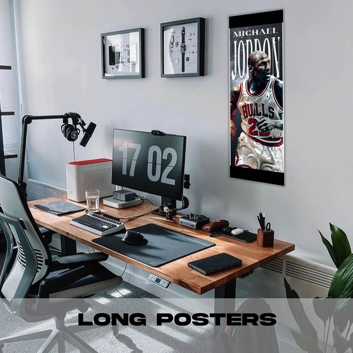 Michael Jordon - Long Poster