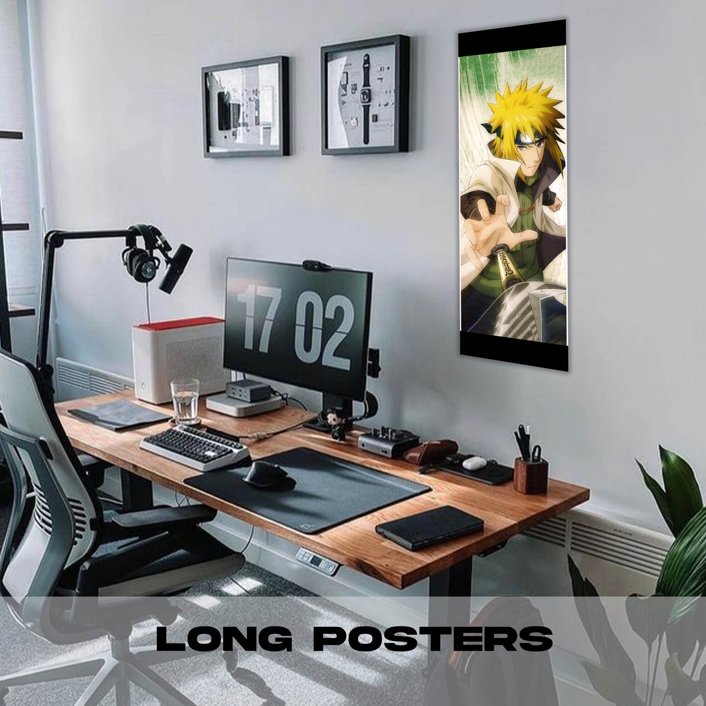 Naruto Action - Long Poster