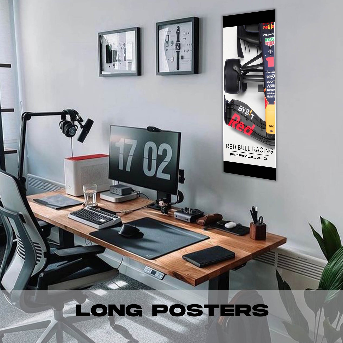 F1 red bull - Long Poster