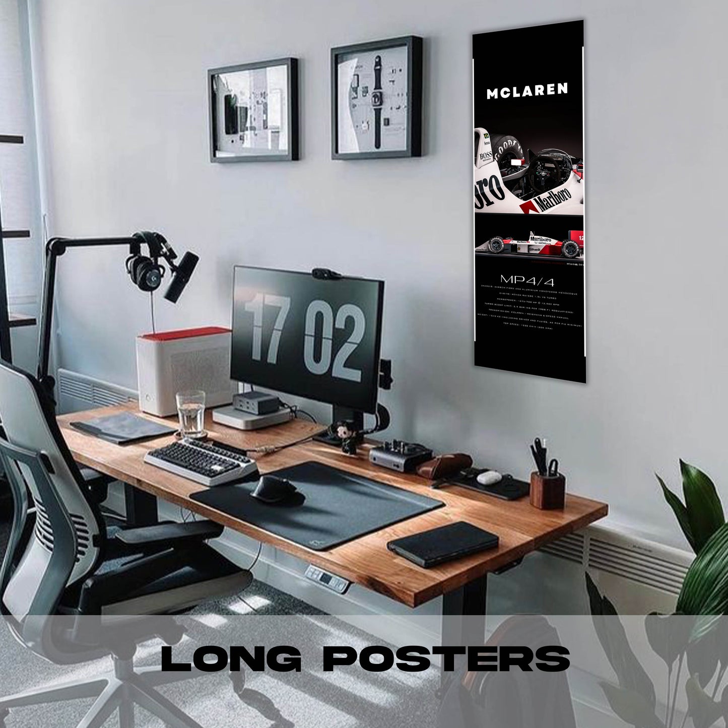 McLaren Mp4 Cockpit - Long Poster