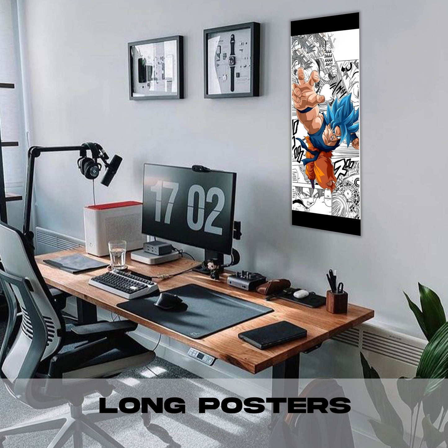 Goku Sketch - Long Poster