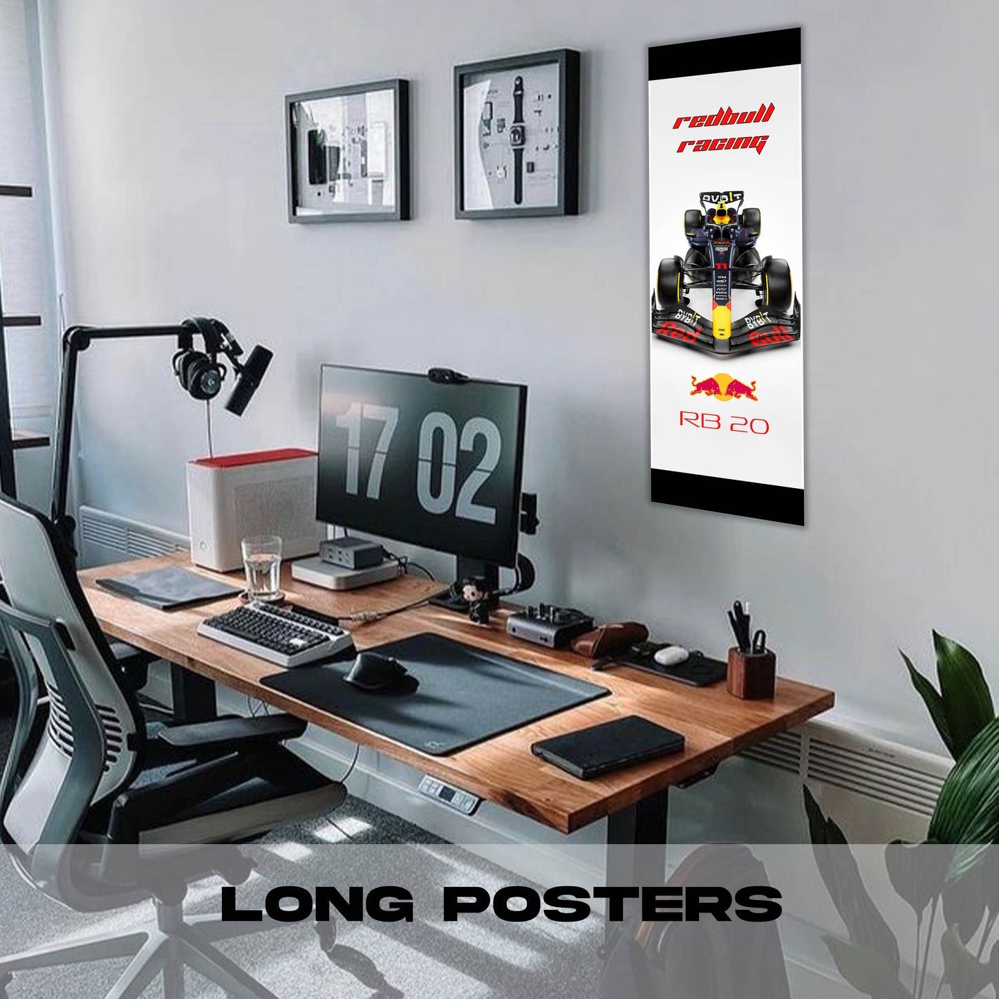 F1 RedBull RB20 - Long Poster