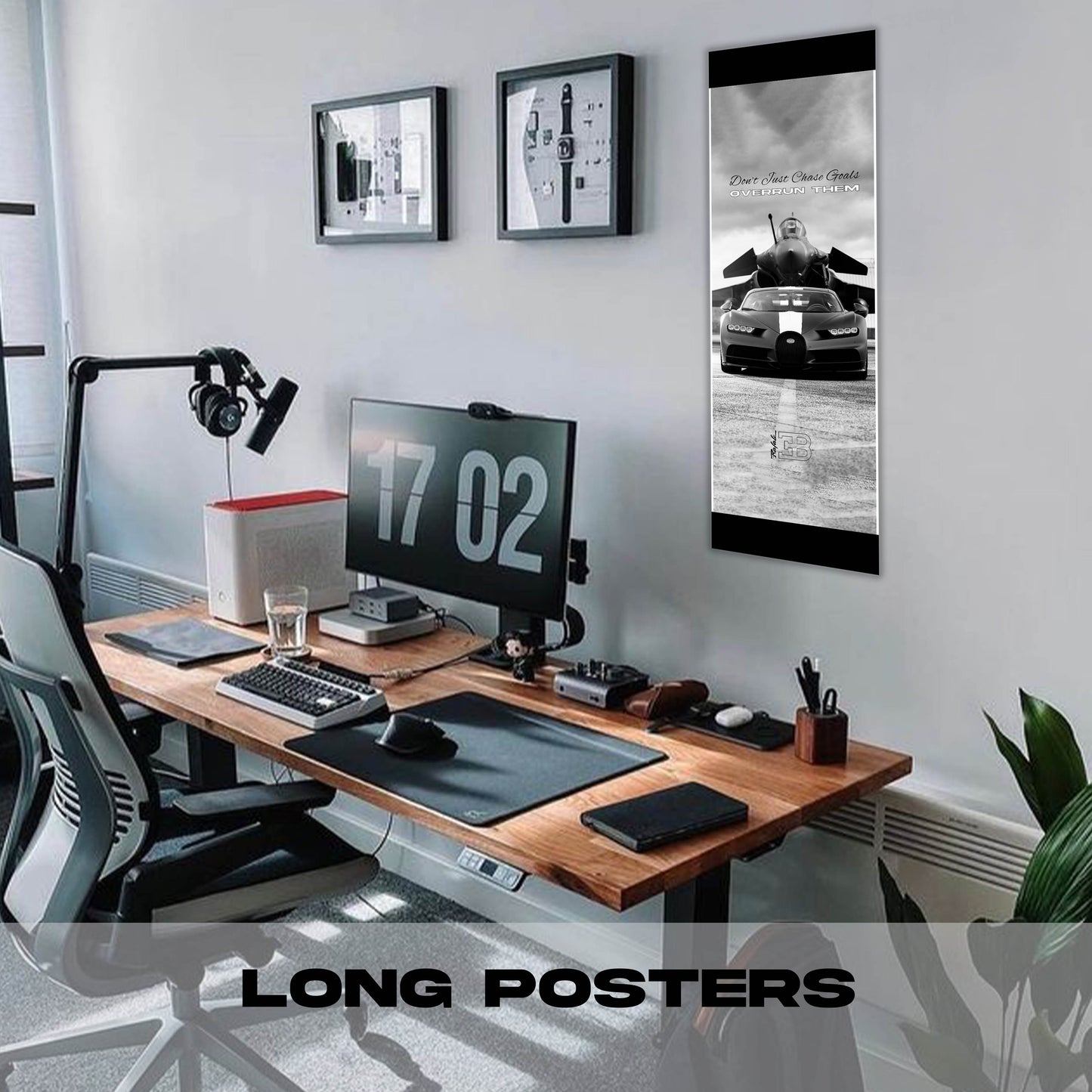 Motivation Bugatti Rafale - Long Poster