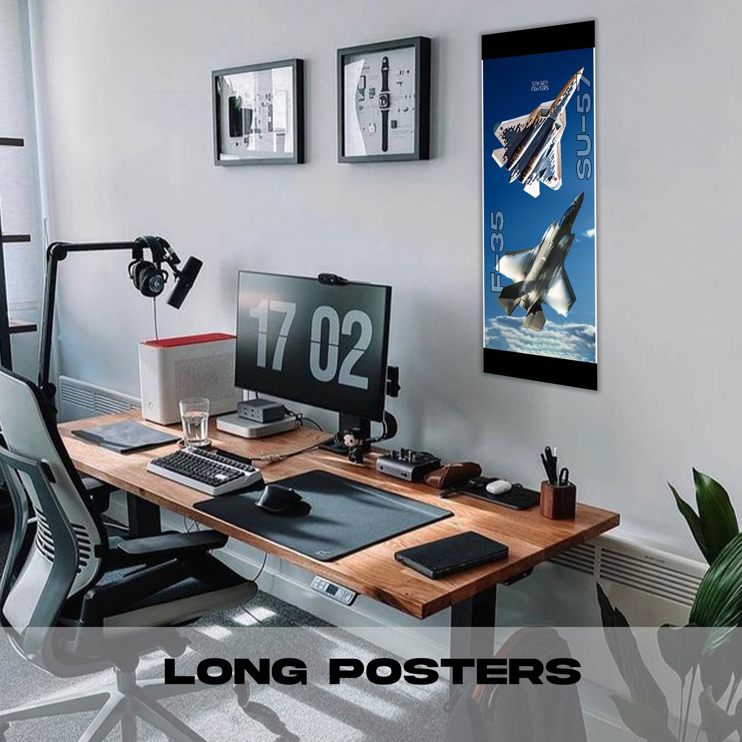 Face Off F35 vs SU57 - Long Poster