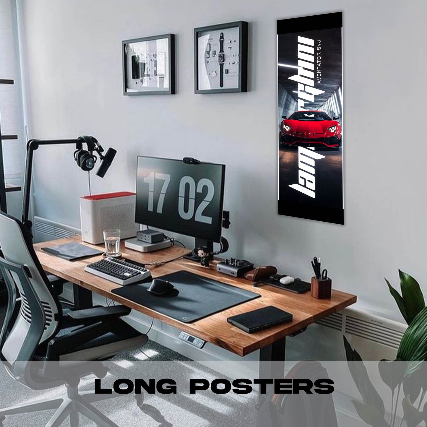Lamborghini Aventador SVJ - Long Poster