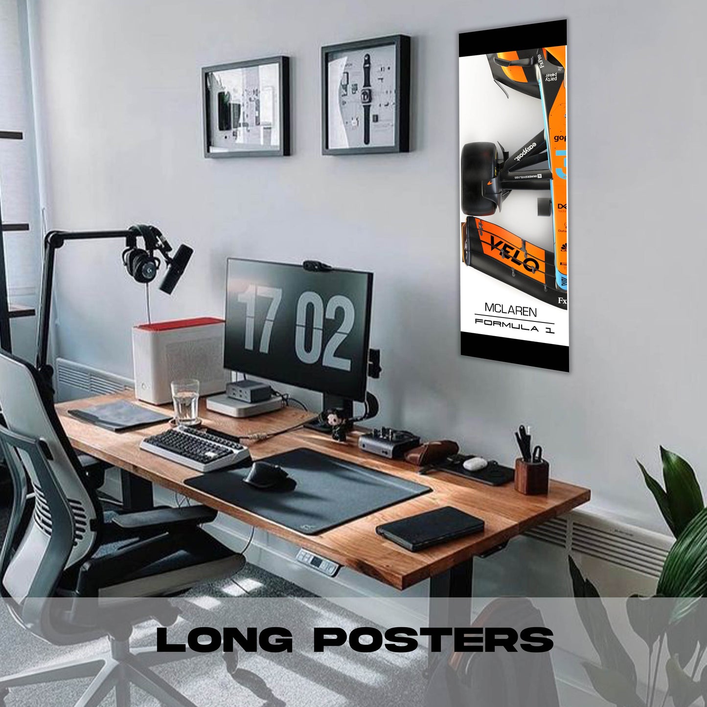 F1 MClaren - Long Poster