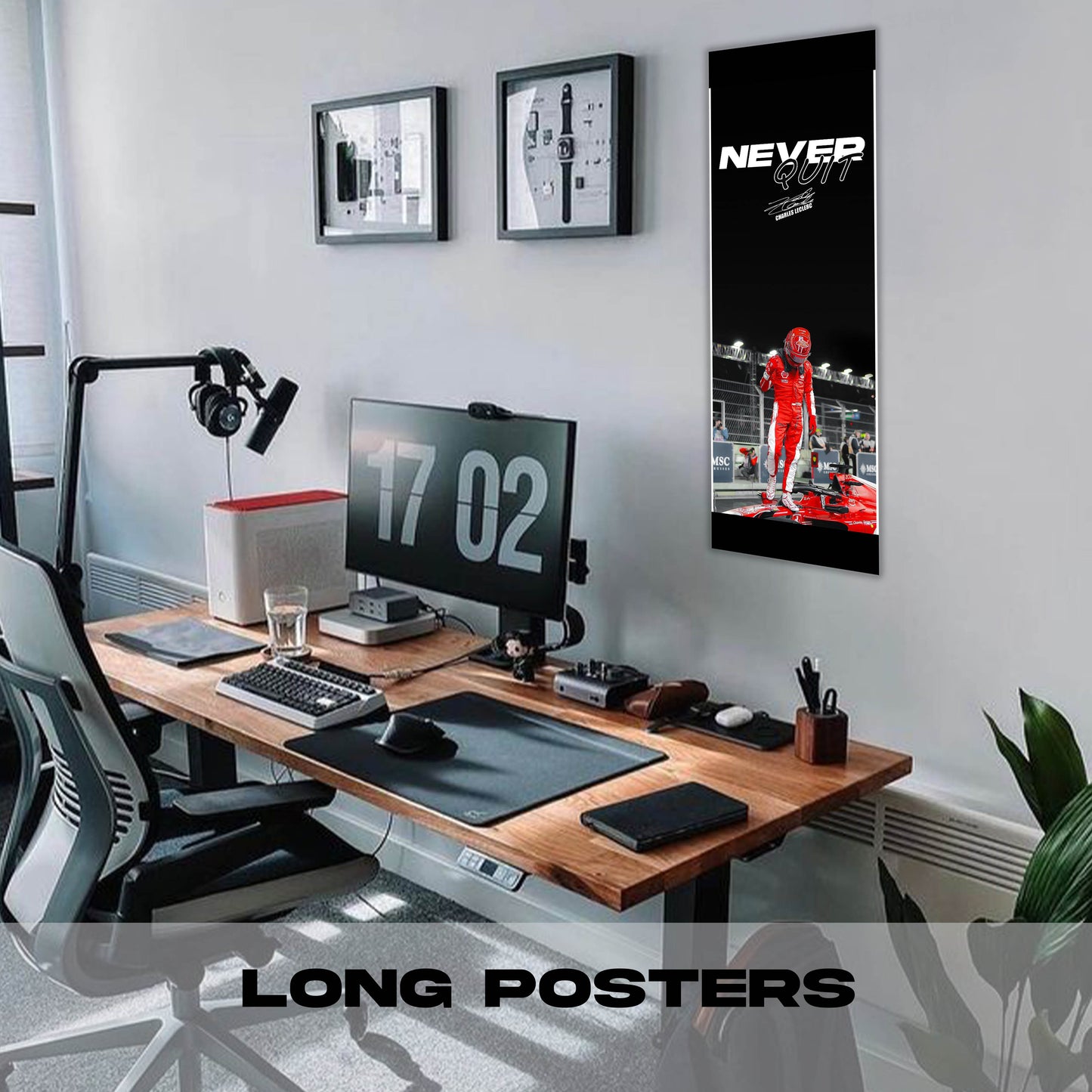 Charles Leclerc - Long Poster