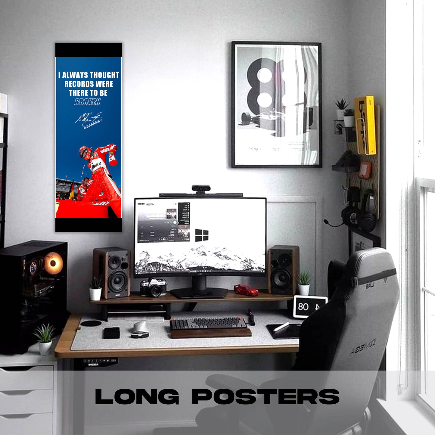 michael shumacher - Long Poster