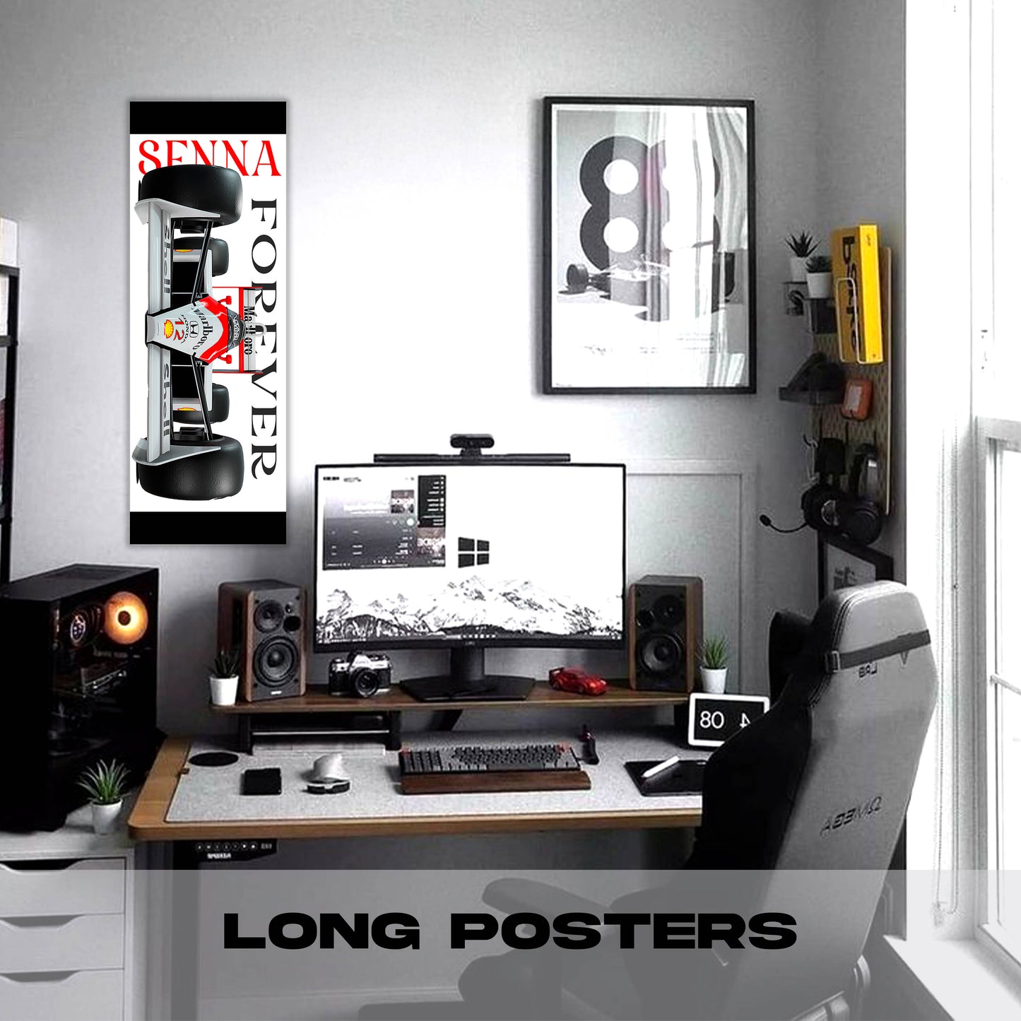 F1 Senna - Long Poster