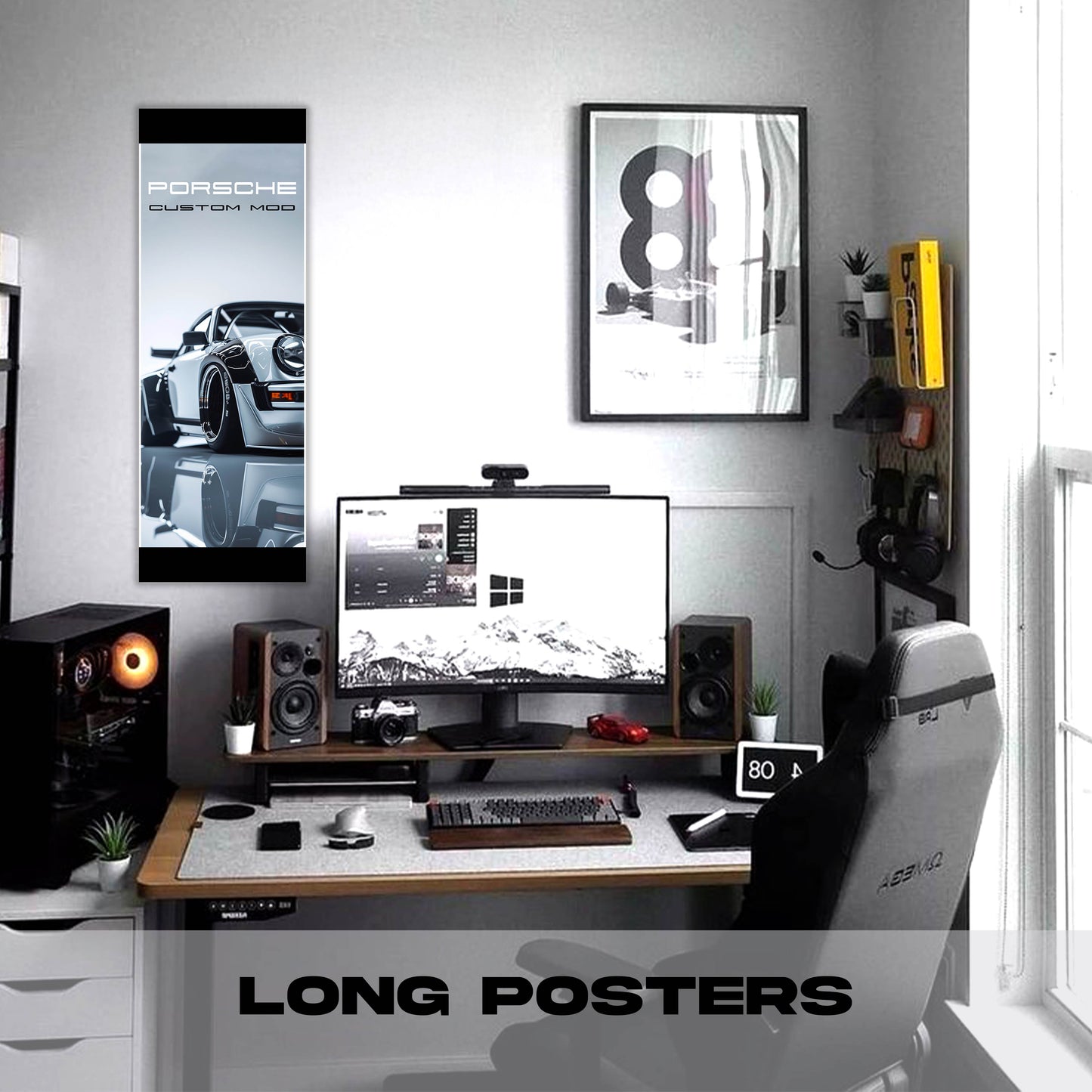 Porsche Mod - Long Poster
