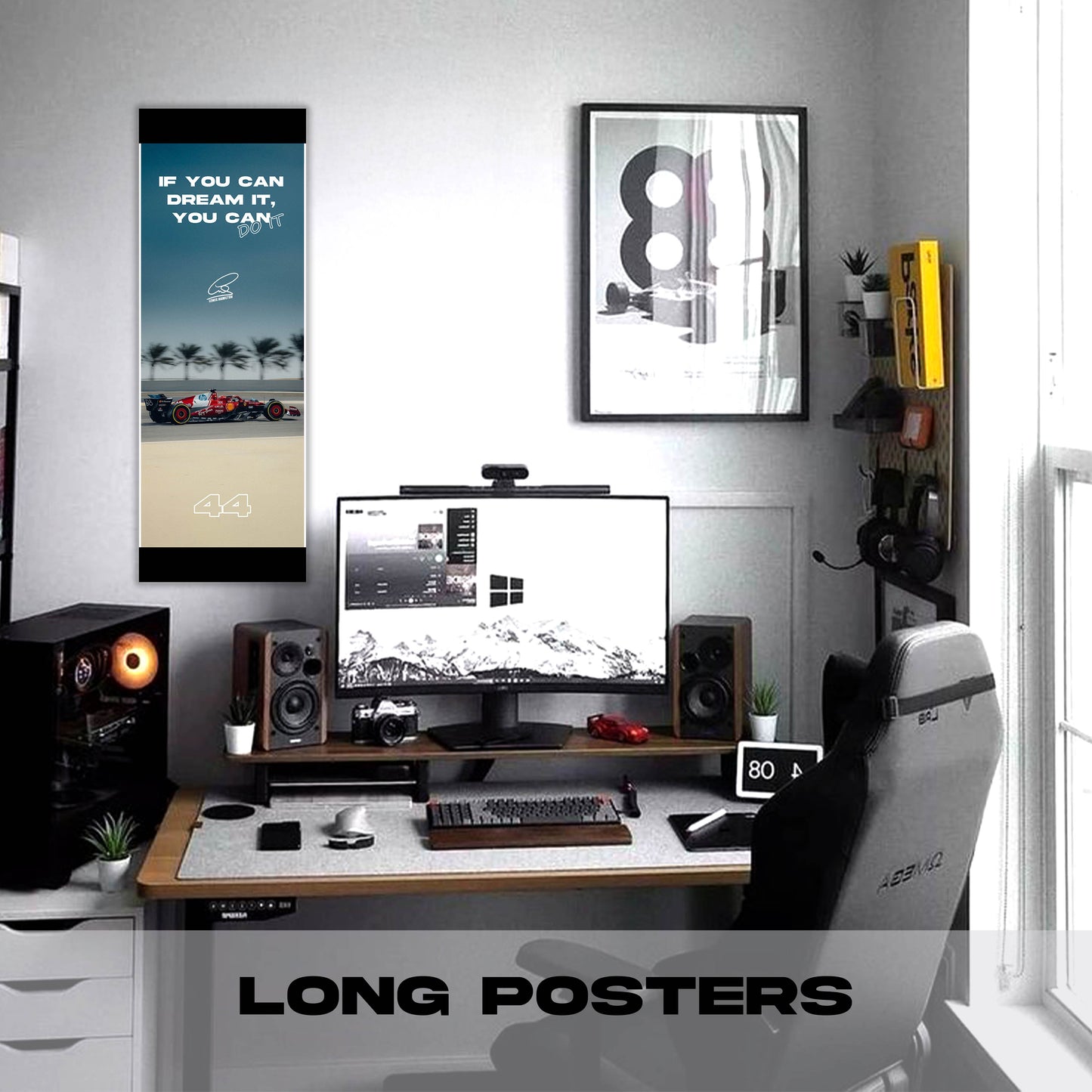 If u can dream it u can do it LEWIS V2 - Long Poster