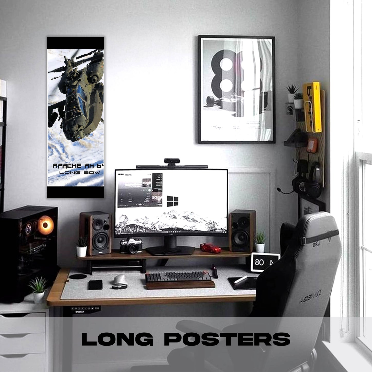 Apache AH64 - Long Poster