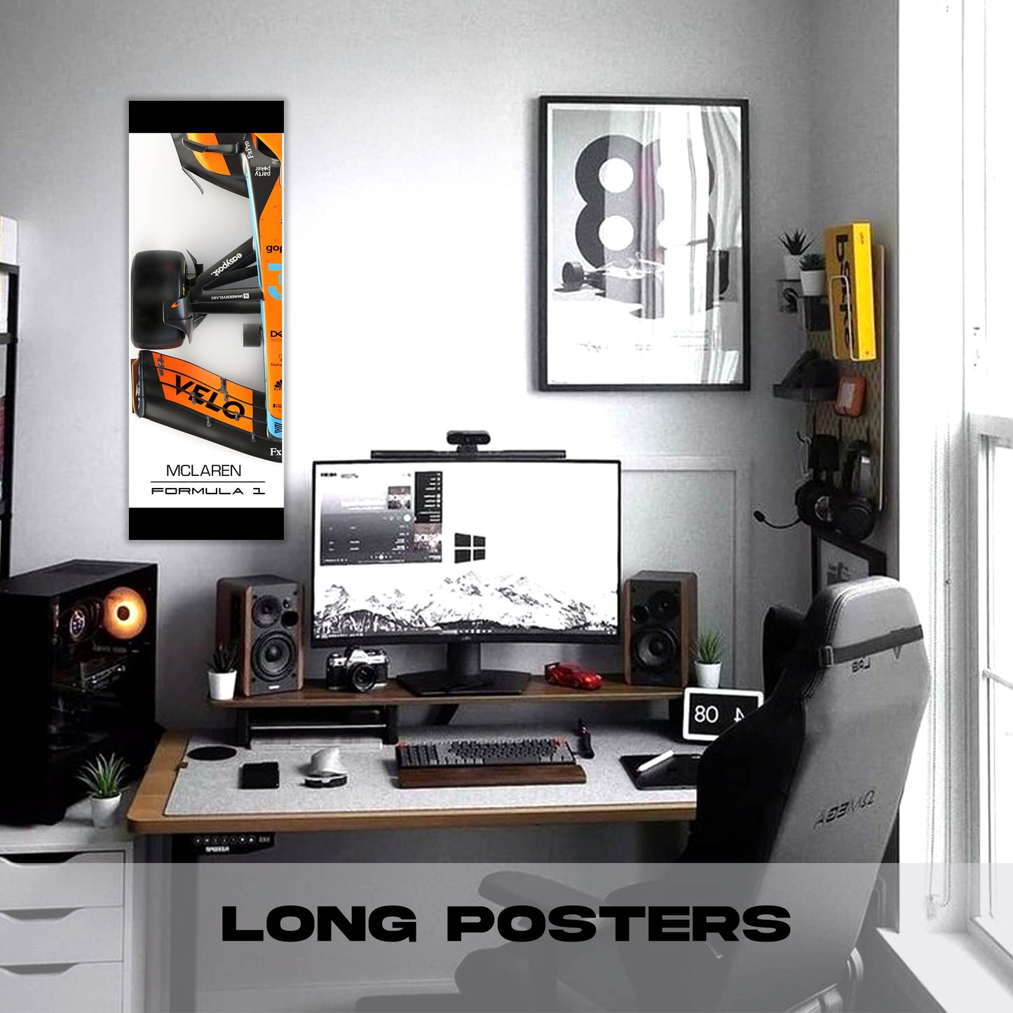 F1 MClaren - Long Poster