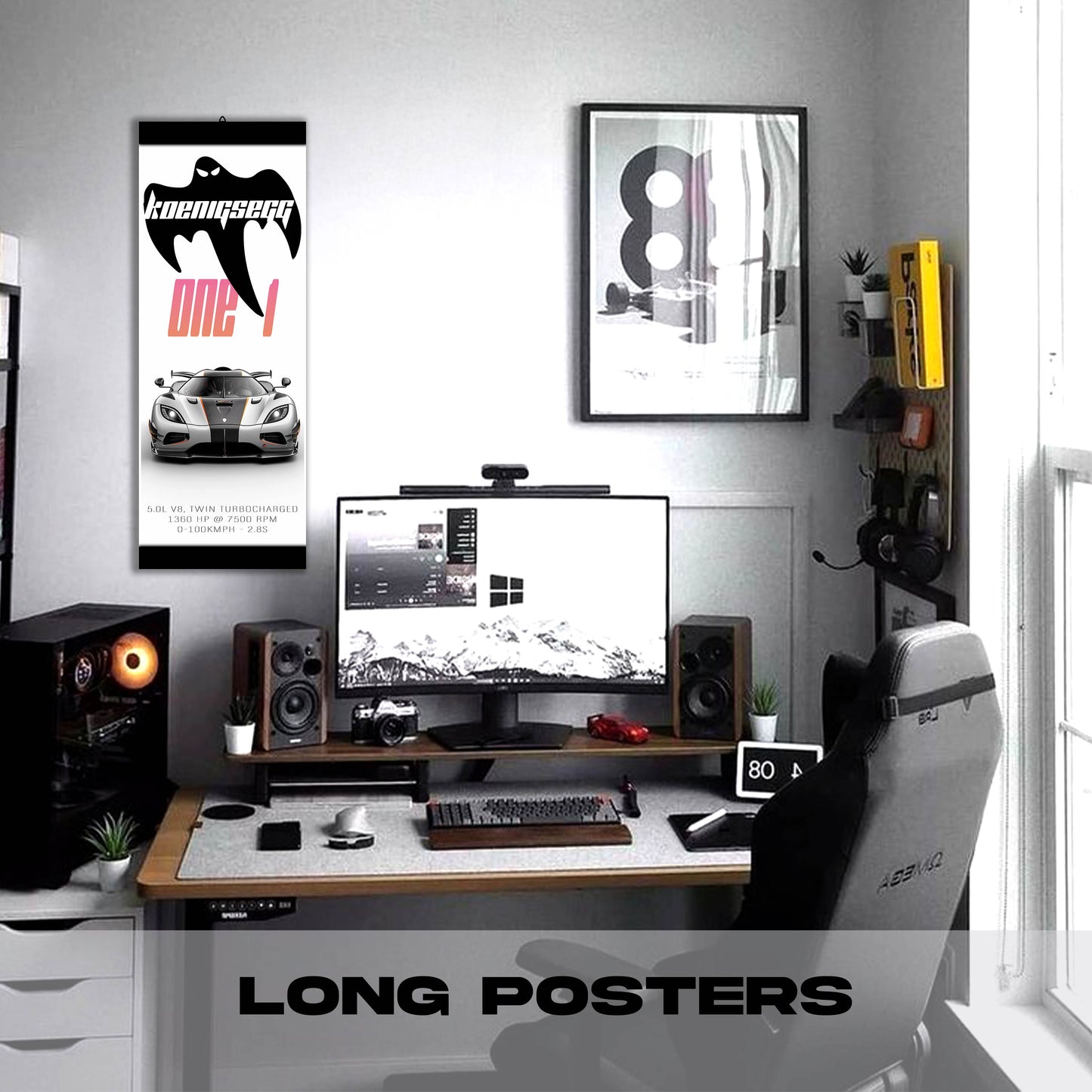 koenigsegg one - Long Poster