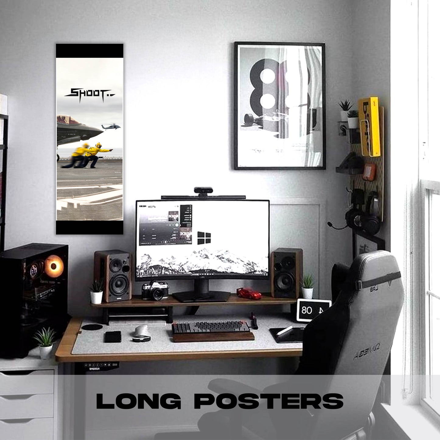 Shoot Launch - Long Poster
