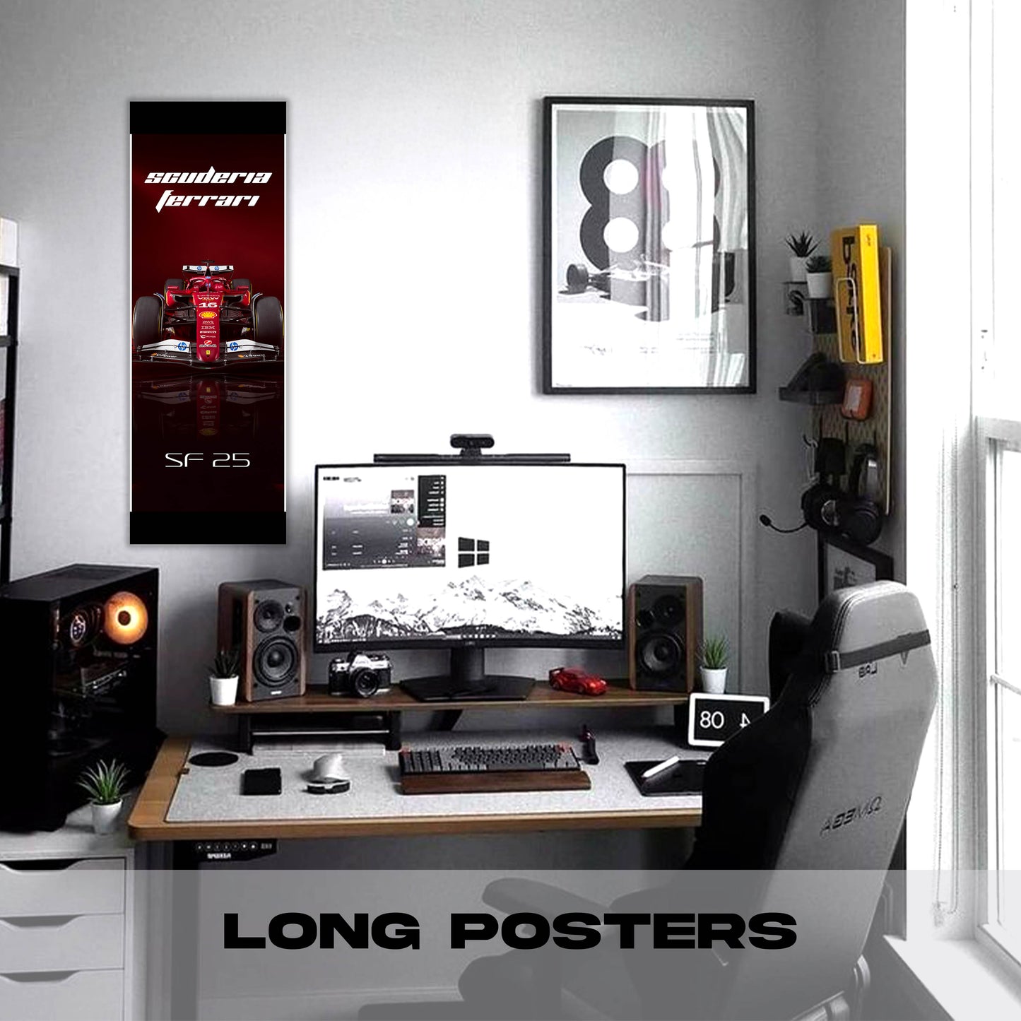 F1 Scuderia Ferrari SF25 - Long Poster