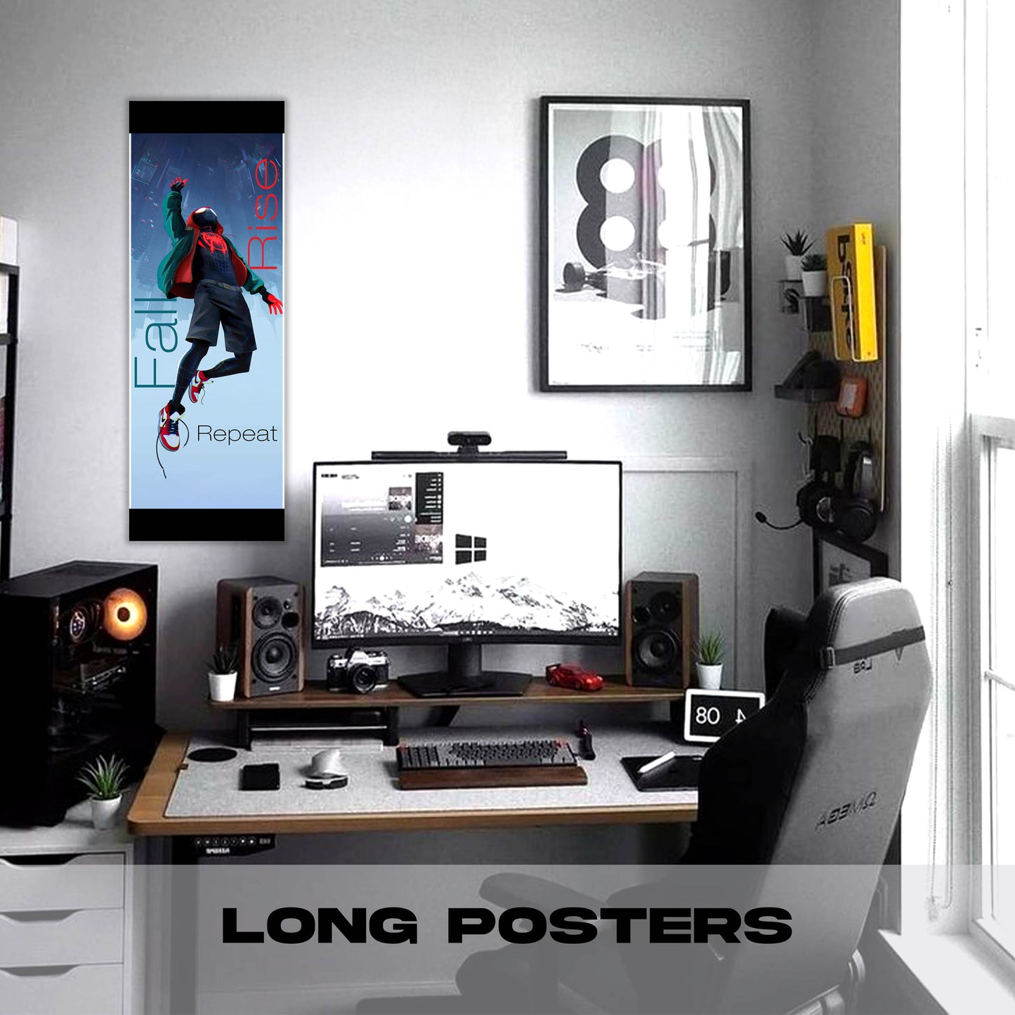 Fall Rise Repeat - Long Poster