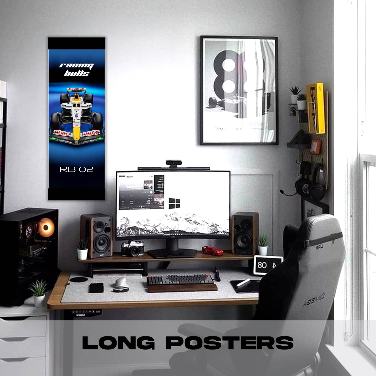 F1 Racing Bulls RB02 - Long Poster